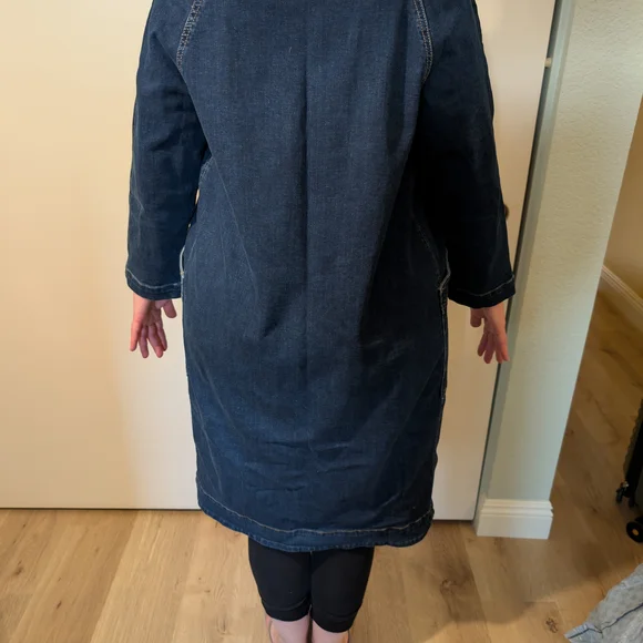 Banana Republic Blue Jean Jacket Relaxed Fit - Picture 5 of 9